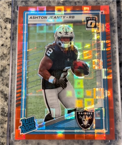 2025 Panini Donruss Optic #305 Ashton Jeanty — front