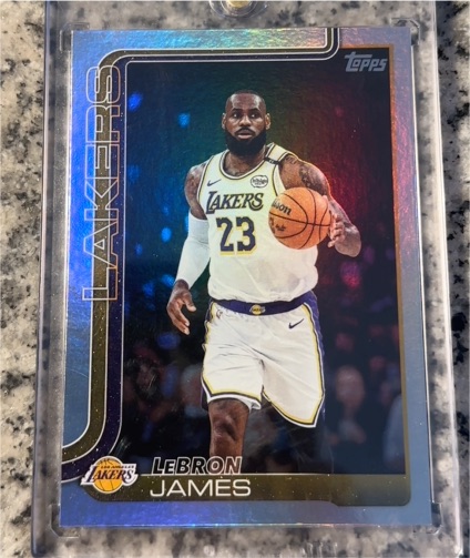 2025-26 Topps #150 LeBron James — front