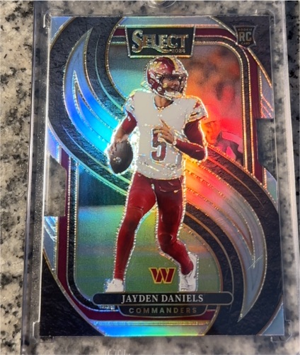 2024 Panini Select #112 Jayden Daniels — front