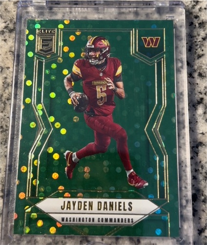 2025 Panini Donruss Elite #1 Jayden Daniels — front