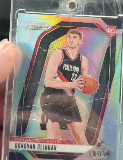 2024-25 Panini Prizm #221 Donovan Clingan — front