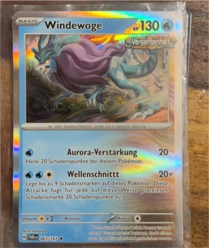 2024 Pokémon TCG Twilight Masquerade #063 Walking Wake — front