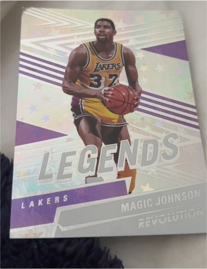 2024-25 Panini Revolution Legends #155 Magic Johnson — front
