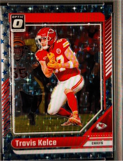 2024 Donruss Optic #98 Travis Kelce — front