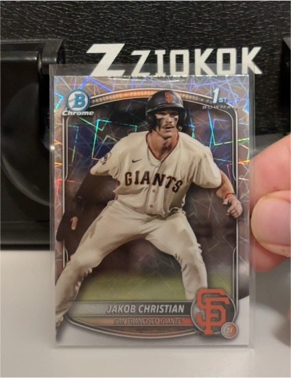 2025 Bowman Chrome Prospects #BCP-157 Jakob Christian — front