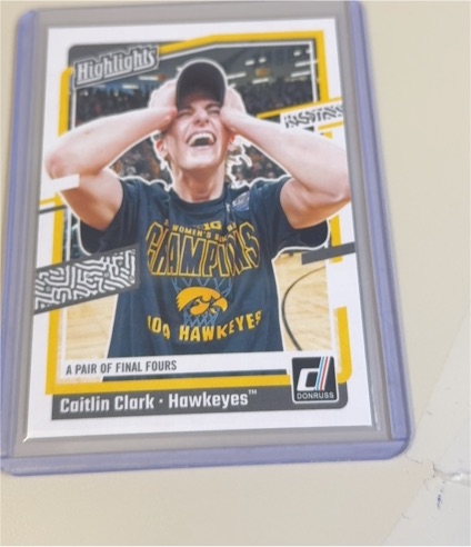 2024 Panini Donruss #H8 Caitlin Clark — front