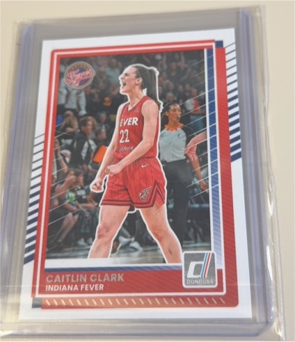 2025 Panini Donruss WNBA #47 Caitlin Clark — front