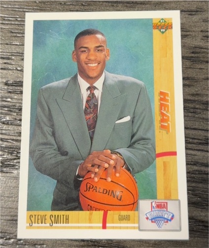 1991-92 Upper Deck #4 Steve Smith — front