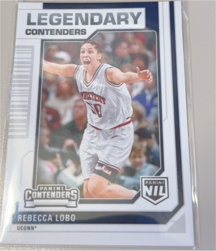 2024-25 Panini NIL Legendary Contenders #38 Rebecca Lobo — front