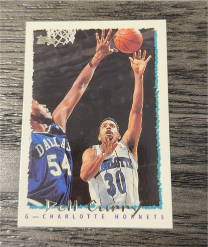 1994-95 Topps #164 Dell Curry — front