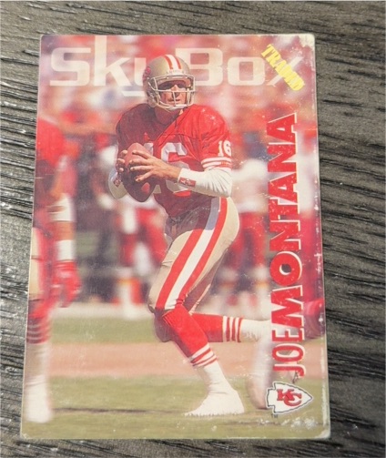 1993 SkyBox Traded #139 Joe Montana — front