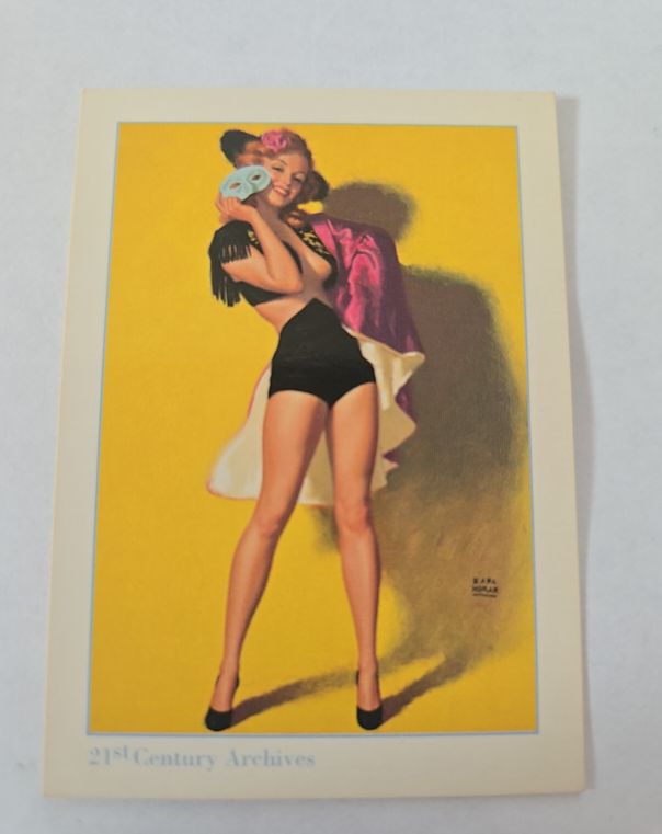 1994 21st Century Archives #P1 Earl Moran Pin-Up Girl — front