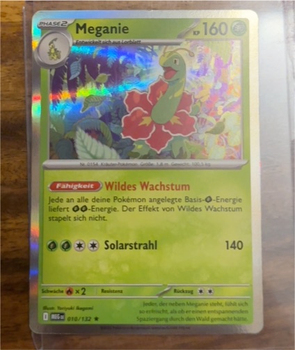 2023 Pokémon ME01: Mega Evolution #010 Meganie — front