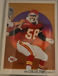 1991 Upper Deck #80 Derrick Thomas Kansas City Chiefs — front