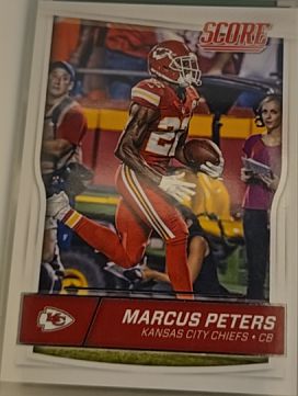2016 Panini Score #168 Marcus Peters — front
