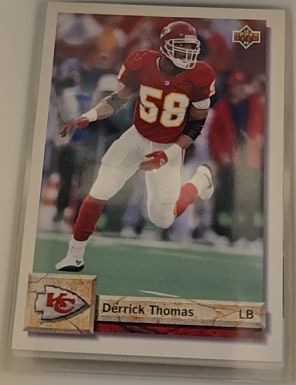 1992 Upper Deck #144 Derrick Thomas — front
