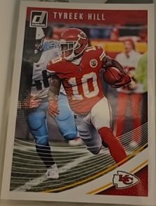 2018 Donruss #139 Tyreek Hill — front