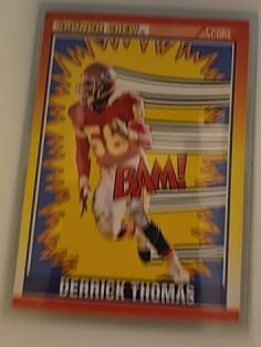 1990 Score #553 Derrick Thomas — front