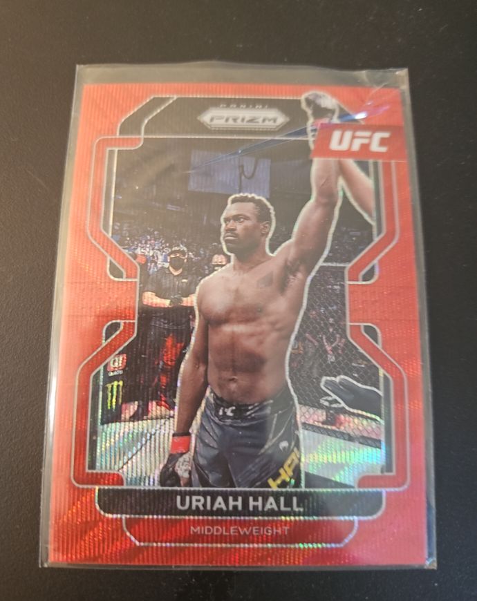 2022 Panini Prizm UFC #154 Uriah Hall — front