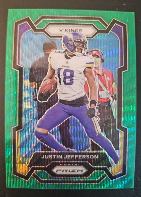 2023 Panini Prizm #195 Justin Jefferson — front