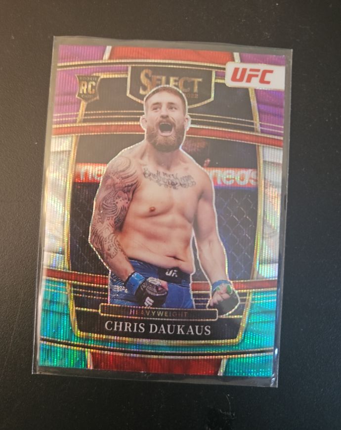 2022 Panini Select UFC #79 Chris Daukaus — front