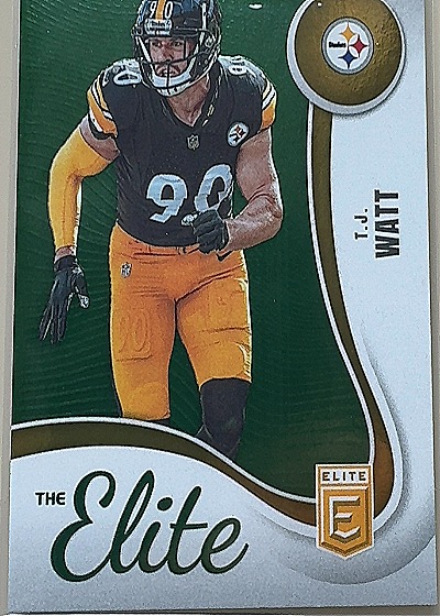 2025 Donruss Elite The Elite #2 T.J. Watt — front