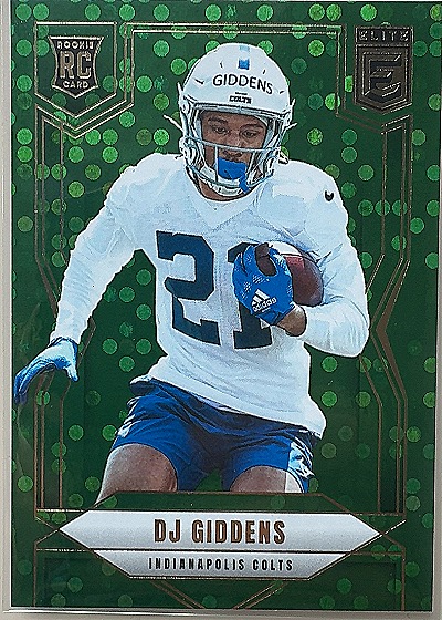 2025 Donruss Elite #173 DJ Giddens — front
