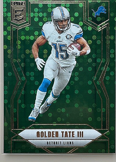 2025 Donruss Elite #17 Golden Tate III — front