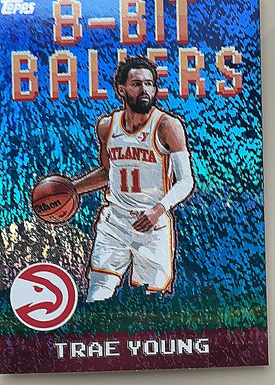 2025-26 Topps #8B-6 Trae Young 8-Bit Ballers — front