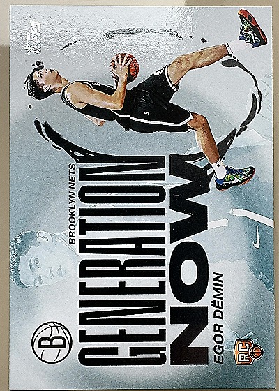 2025-26 Topps Generation Now #GN-?? Egor Dėmin — front
