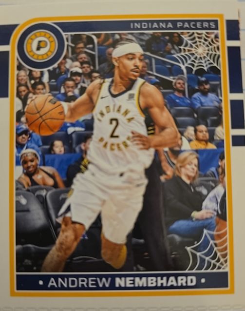 2024-25 Hoops Haunted Hoops #151 Andrew Nembhard — front