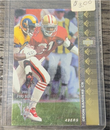 1994 Upper Deck SP #196 Deion Sanders — front