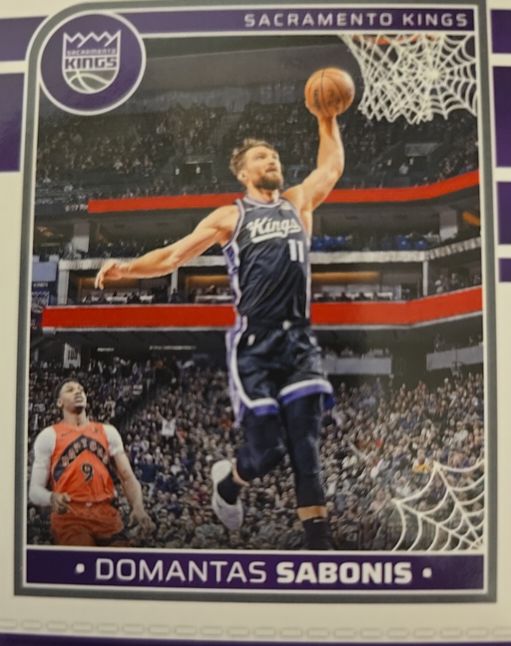 2024-25 Panini Haunted Hoops #166 Domantas Sabonis — front