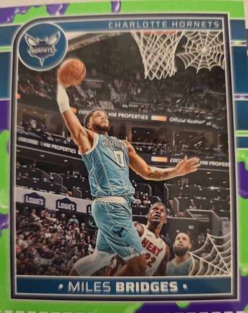 2024-25 Panini Haunted Hoops #121 Miles Bridges — front