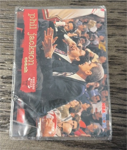 1995-96 NBA Hoops #173 Phil Jackson — front