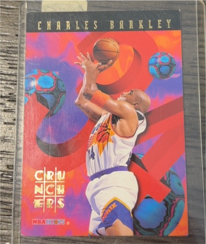 1995-96 Skybox NBA Hoops #10 Charles Barkley Crunchers — front