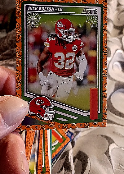 2025 Panini Score-A-Treat #9 Nick Bolton — front