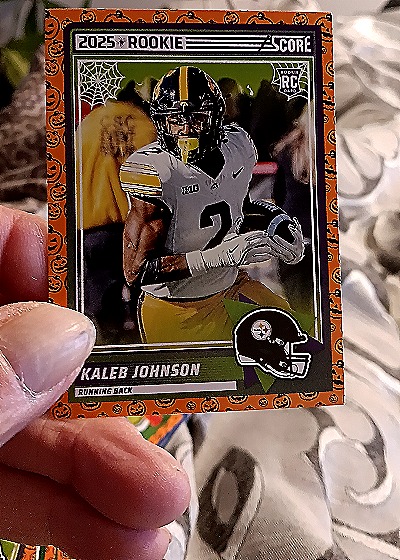 2025 Panini Score A Treat #12 Kaleb Johnson — front