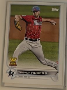 2022 Topps #24 Trevor Rogers — front