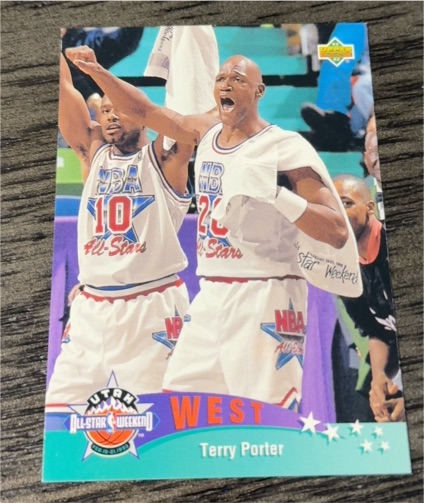 1992-93 Upper Deck #445 Terry Porter — front
