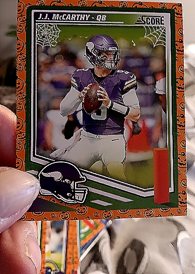 2025 Score-A-Treat #291 J.J. McCarthy — front