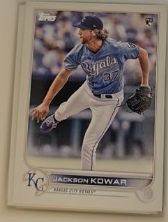 2022 Topps #264 Jackson Kowar — front