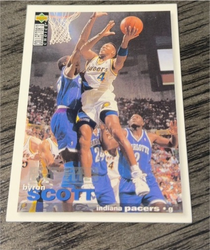 1995 Upper Deck Collector's Choice #61 Byron Scott — front