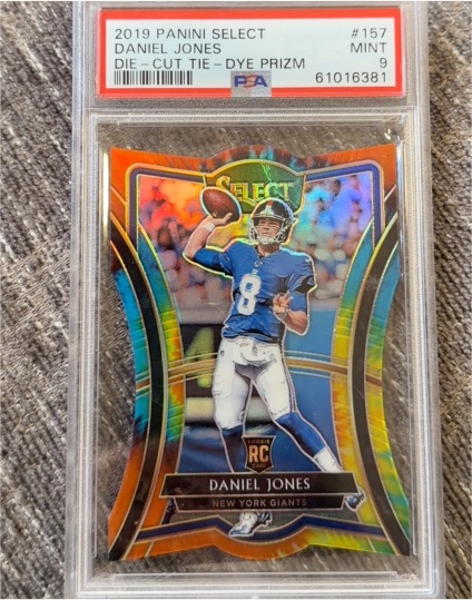 2019 Panini Select #157 Daniel Jones — front