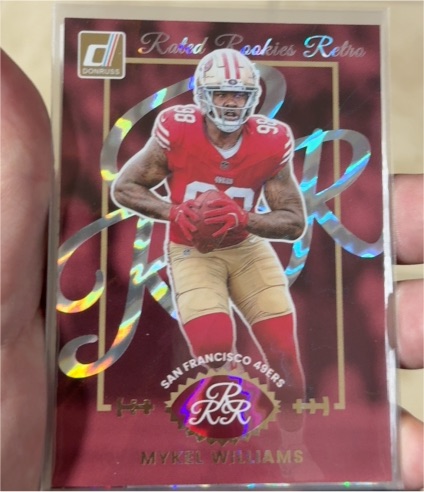 2025 Donruss Rated Rookie Retro #17 Mykel Williams — front