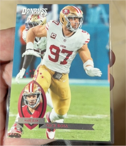 2025 Panini Donruss #20 Nick Bosa — front