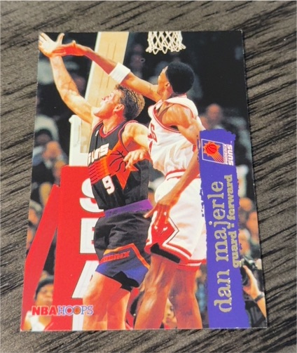 1995-96 NBA Hoops #129 Dan Majerle — front