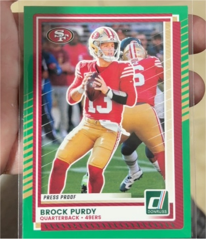 2025 Donruss #46 Brock Purdy — front