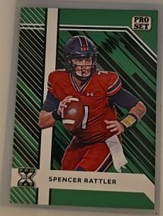 1990 Pro Set #82 Spencer Rattler — front