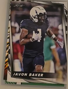 2024 Leaf Football #27 Javon Baker — front